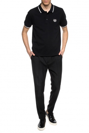 Tiger head motif polo shirt with logo, zdjęcie 2 Tiger head motif polo shirt with logo od Kenzo